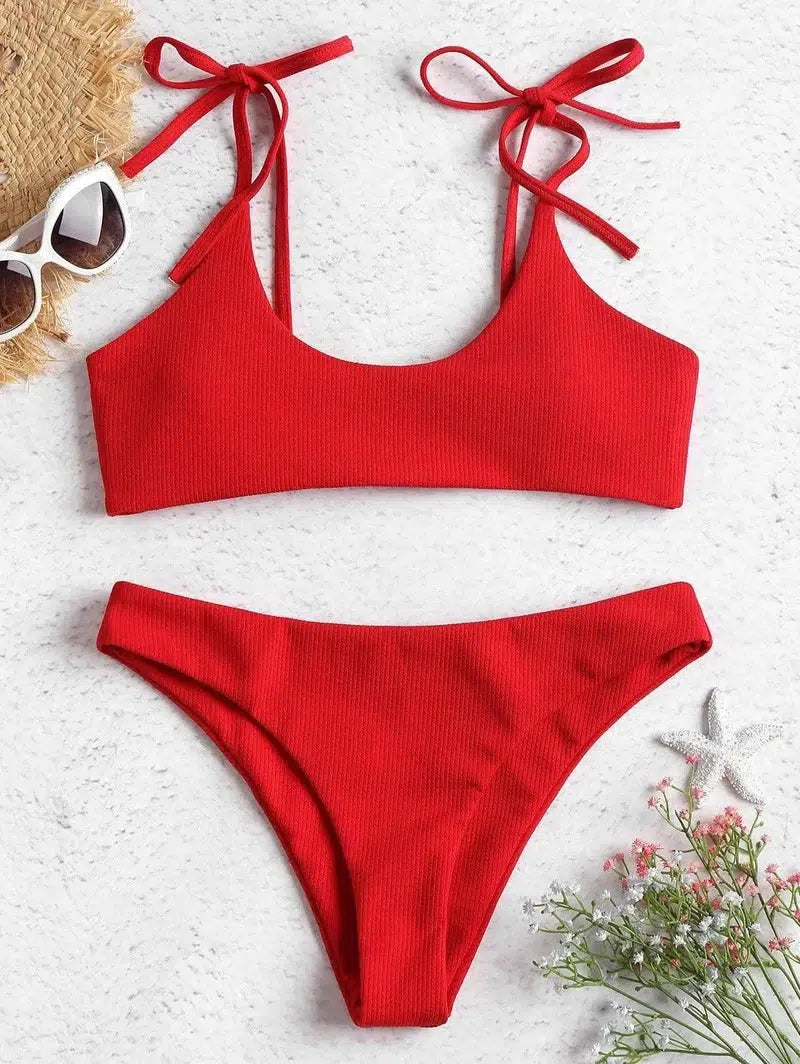 strapless low waist bikini-3