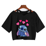 Stitch Manga Crop Top-2