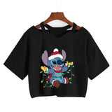 Stitch Manga Crop Top-6