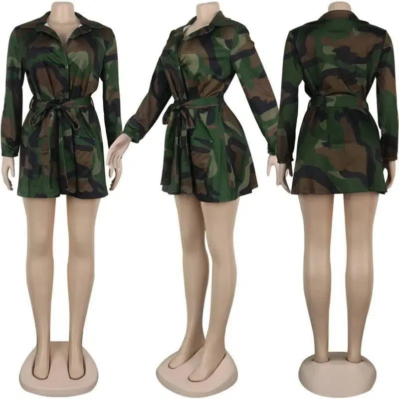 Stylish Camo Dress Looks for Curvy Fashion-6