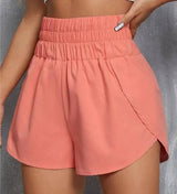 Shorts Gym Sports Casual Jogging-Pink-10