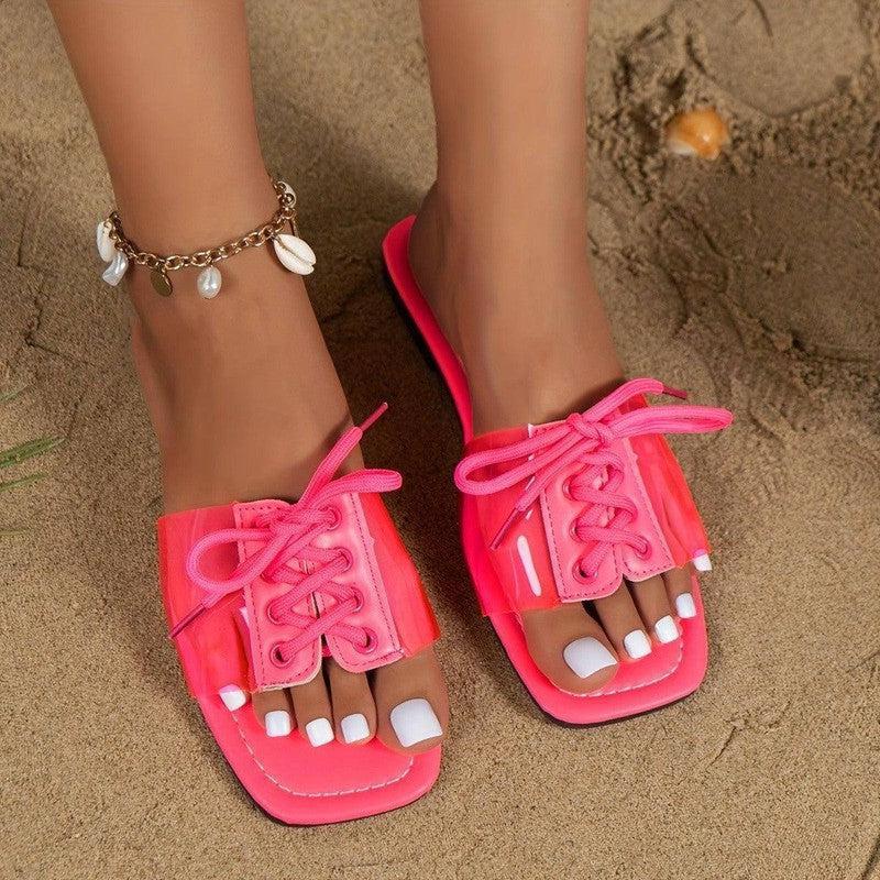 Lace-up Sandals-3