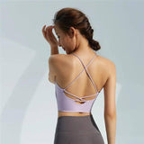 Vest Crossover Thin Female Small Chest Yoga Cross-Border-Purple-2