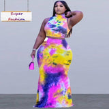 Vibrant Plus-Size Tie-Dye Dresses | Trendy Styles-1