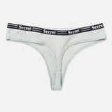 Women's Cotton Panties Thong Panties-11