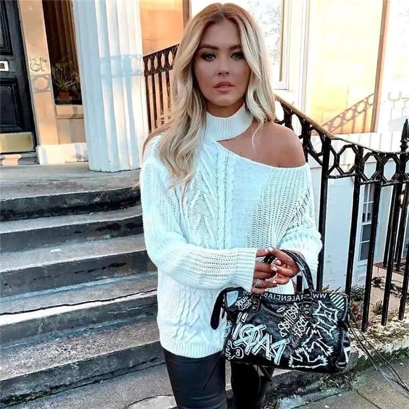 Women Sweaters Winter Sweater Ladies Blouse Tops Shirts-1