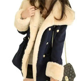 woolen coat-Navy Blue-1