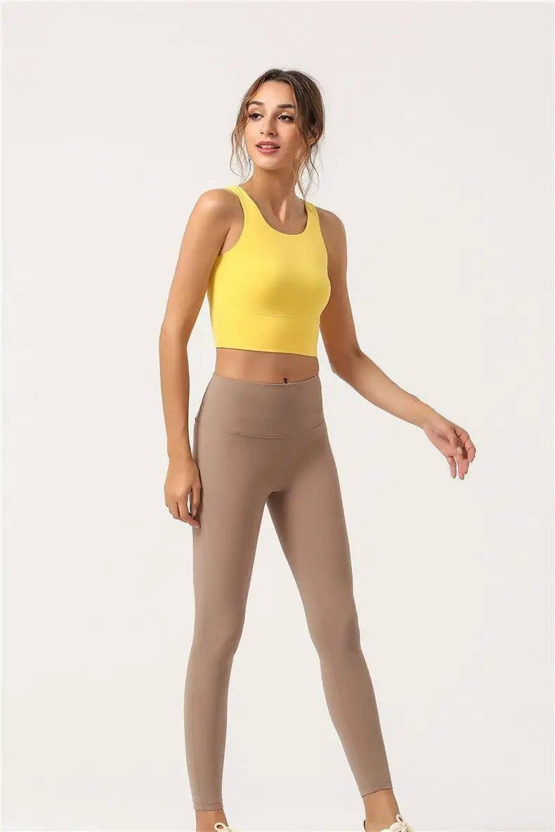 Yoga vest-Yellow-3